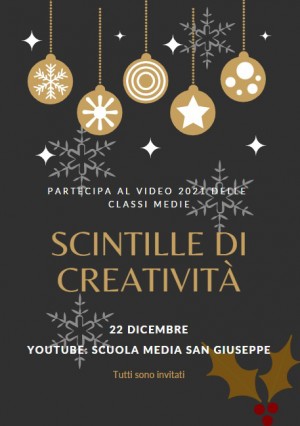 22 Dicembre 2021 - Scintille di Creatività!