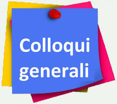 Colloqui Generali Dicembre 2025
