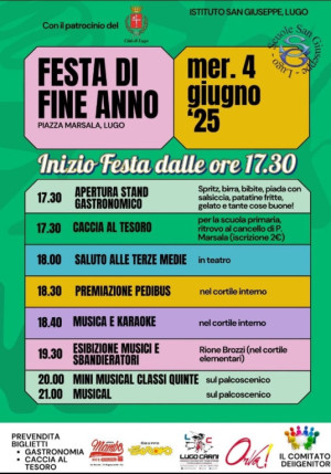 4 Giugno 2025 Festa della scuola!