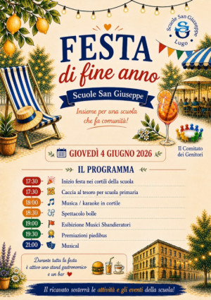 4 Giugno 2026 Festa della scuola!