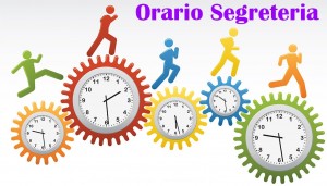 ORARI SEGRETERIA DAL 24 AGOSTO