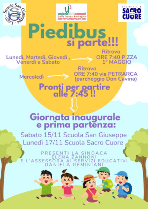 INAUGURAZIONE PIEDIBUS